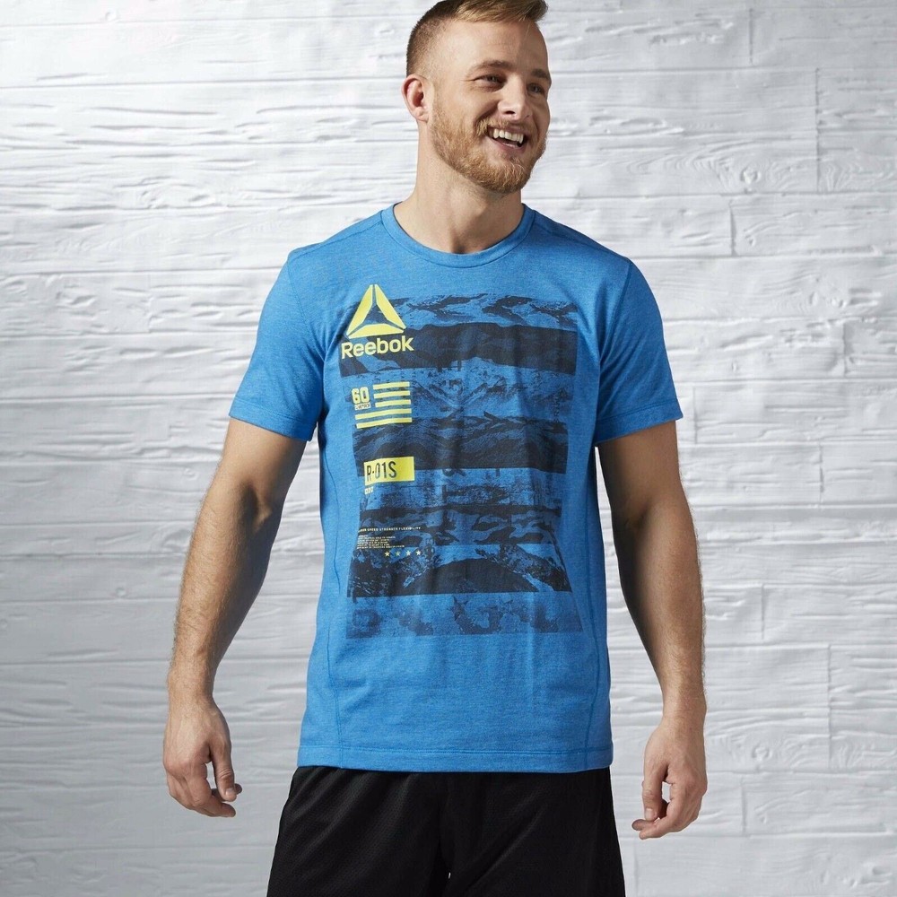 [AX9368] Mens Reebok Crossfit Speedwick Performance PW3R Tee
