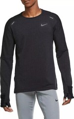 Nike Therma Sphere Dri Fit Running Long Sleeve Mens Size Medium Top CU6083-010