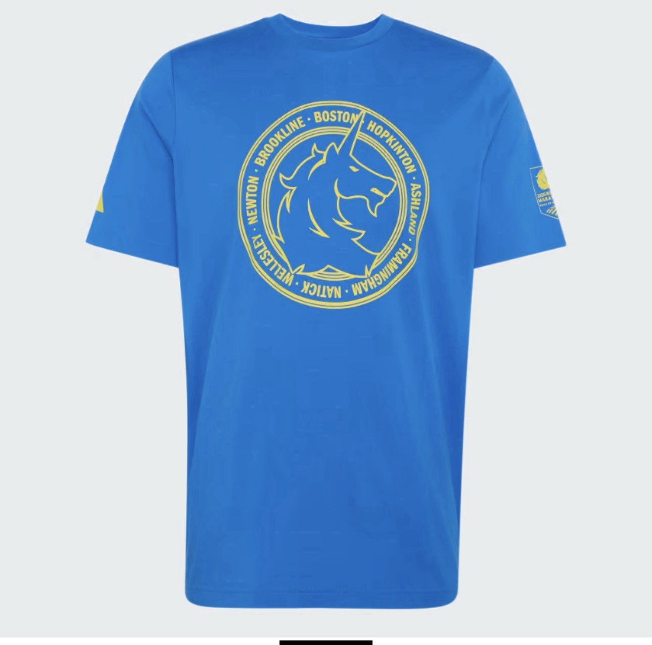 MEN'S ADIDAS BAA BOSTON MARATHON 2026 GRAPHIC TEE Medium gallery