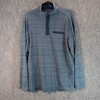 Walter Hagen Performance Quarter Zip 11 Majors Shirt Golf Medium Blue Knit Golf gallery