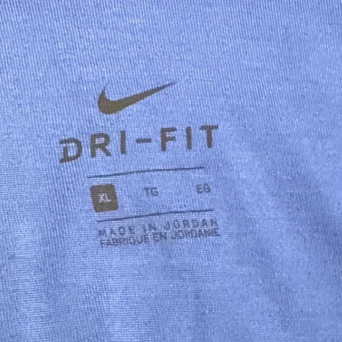 Nike Mens Dri-FIT 1/4 Zip Pullover Lot of 2 Blue Charcoal Grey XL Training Tops gallery