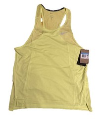 Nike Dri-FIT Singlet Running Tank Lemon Twist FN4229-736 Men’s Medium New