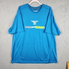 Hoop Sessions Shirt Mens 2XL Blue Tunnel Vision Who Want Bump Basketball Graphic
