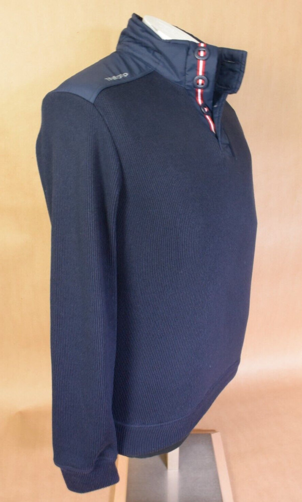 DECATHLON Tribord Inshore 500 Sailing Pullover Sweater Mens Medium Navy Blue
