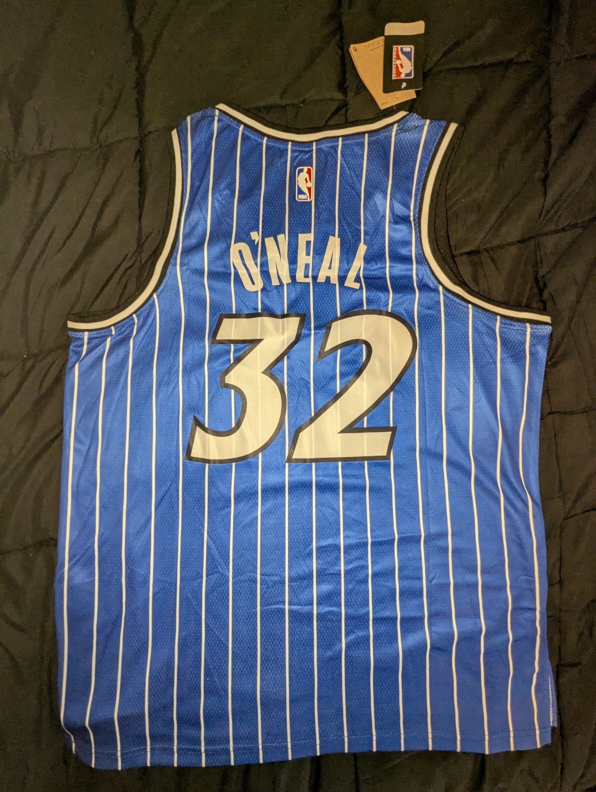 Shaquille O'Neal Large 48 NBA basketball jersey Blue Orlando Magic #32 new Nike gallery