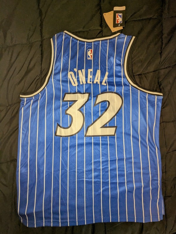 Shaquille O'Neal Large 48 NBA basketball jersey Blue Orlando Magic #32 new Nike gallery