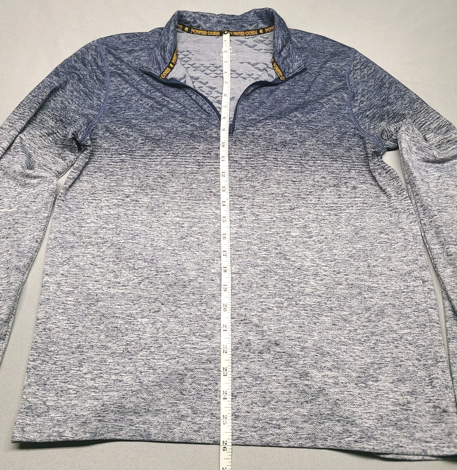 Champion C9 Medium Long Sleeve Workout Shirt with thumbholes 1/4 zip gallery