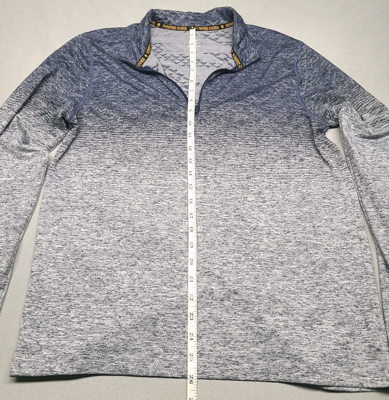 Champion C9 Medium Long Sleeve Workout Shirt with thumbholes 1/4 zip gallery