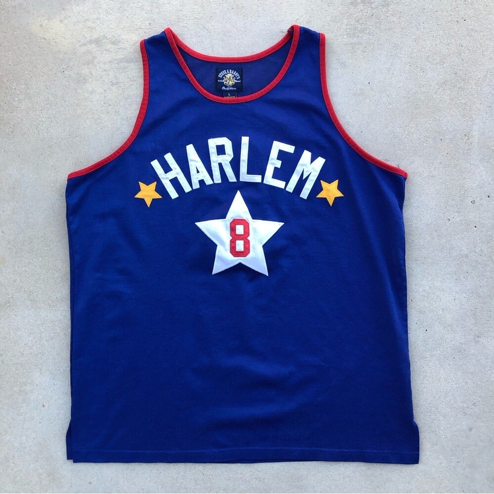 Vtg Steve & Barry’s Harlem Globetrotters Style Basketball Jersey - Size Large gallery