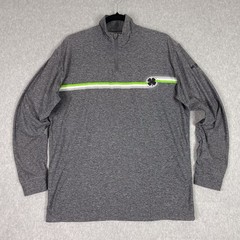 Black Clover Shirt Mens M Golf 1/4 Zip Pullover The Cosmopolitan of Las Vegas