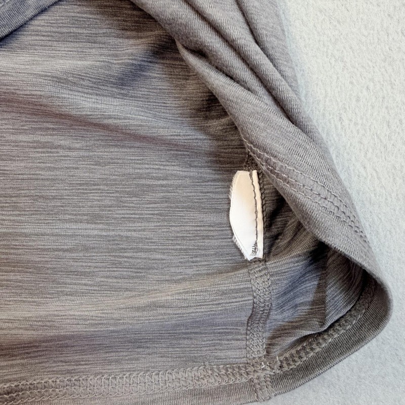 Vouri Pullover Mens Large Gray Ease Lightweight 1/4 Zip Stretch Athletic Layer gallery