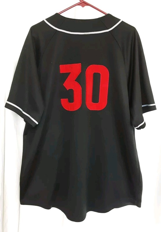 RUSH 30 th Anniversary Concert Baseball Jersey Men's Size XL -lil3 gallery