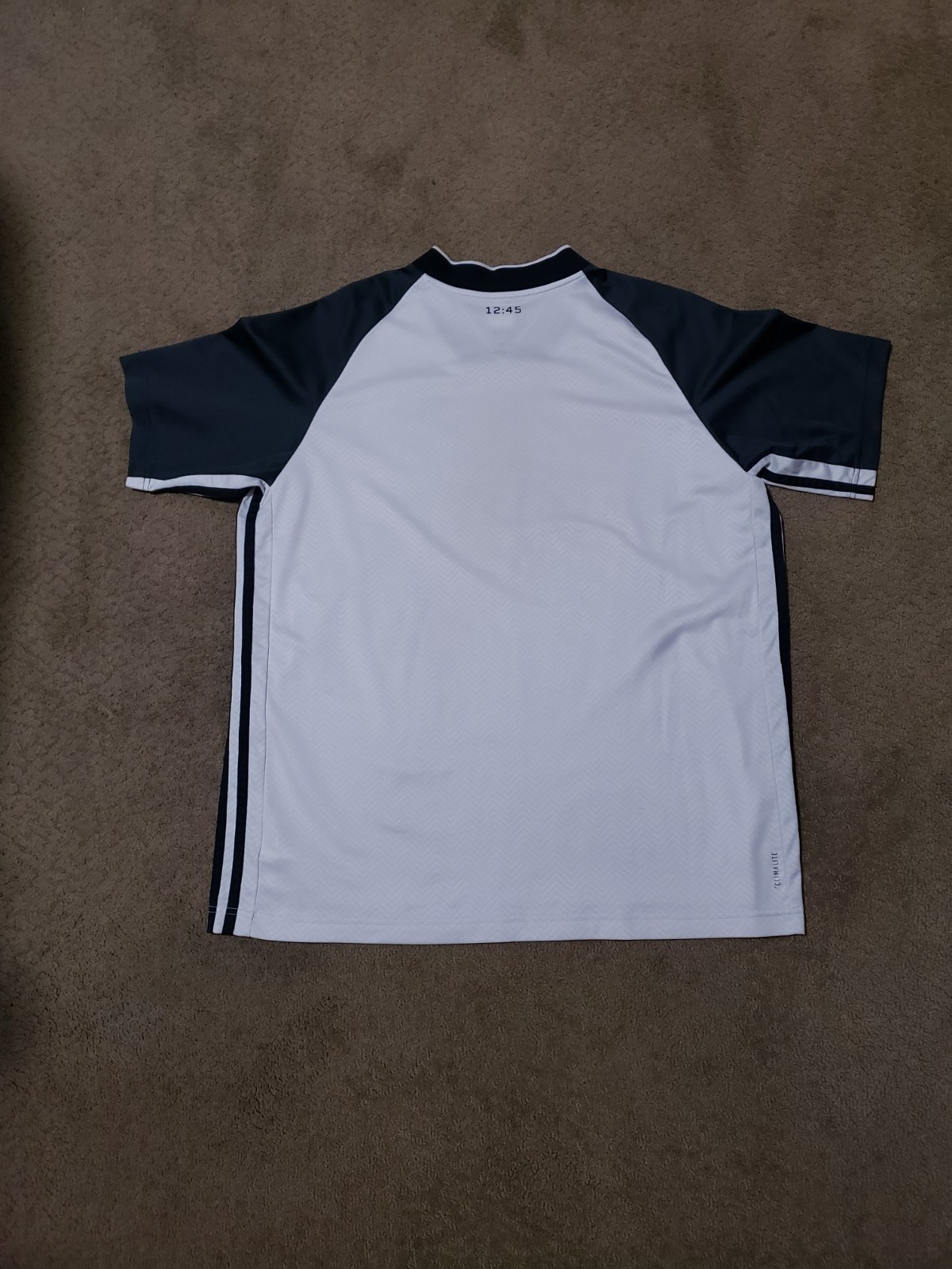Adidas Skateboarding x Numbers Jersey XL 12:45 "Climalite" Limited Edition RARE gallery