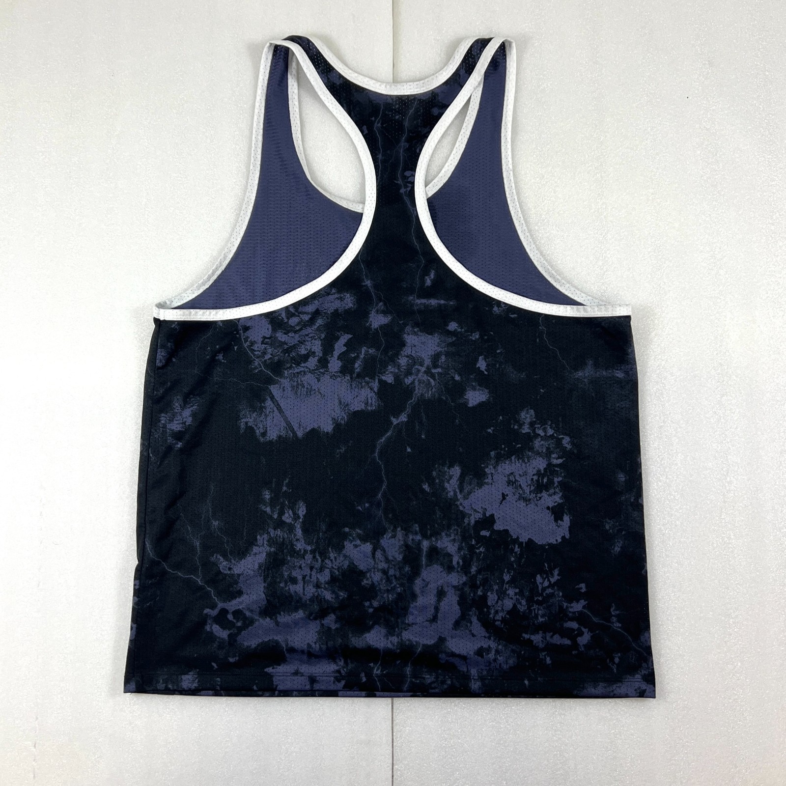 Under Armour Project Rock Mesh Tank Top Men's Large "Do Not Go Gentle" BodyBuild gallery