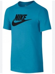 Nike Men’s T-Shirt Athletic Logo Swoosh Slim Fit Active Short Sleeve Tee
