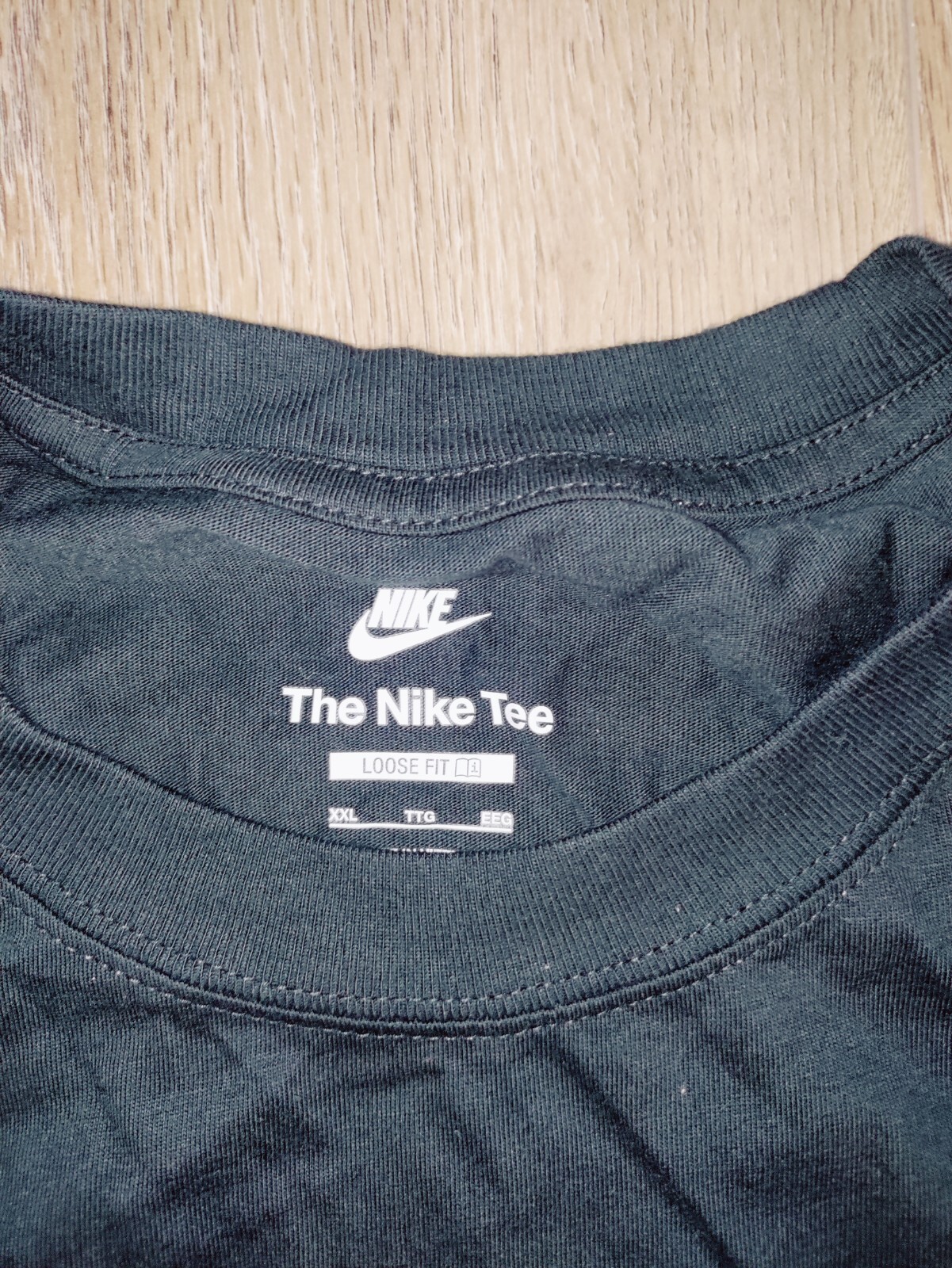 Nike Sportswear Quest For Freedom Men T-Shirt Loose Fit Black Size 2XL gallery