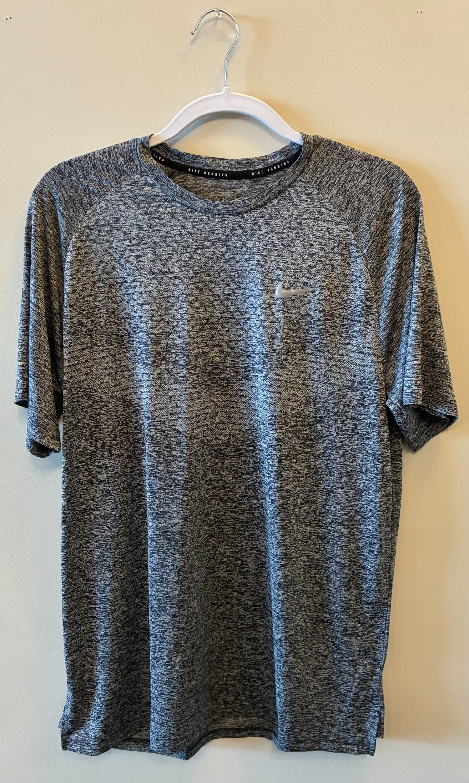 Men's Nike Dri-FIT Stride ADV S/S Running Top / Shirt (Grey) - New! | sz M gallery