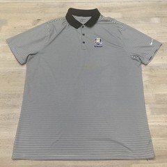 Nike Golf Polo Shirt Ryder Cup 2016 Hazeltine Black Stripe Size XL Adult Mens