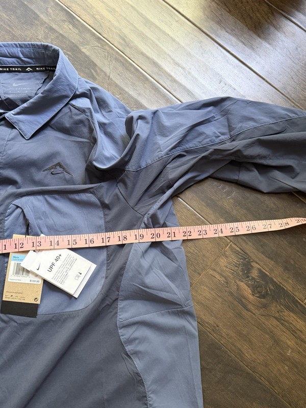 Nike Trail UPF 40+ DRI-FIT ADV UV Running Shirt Jacket Men Medium gallery