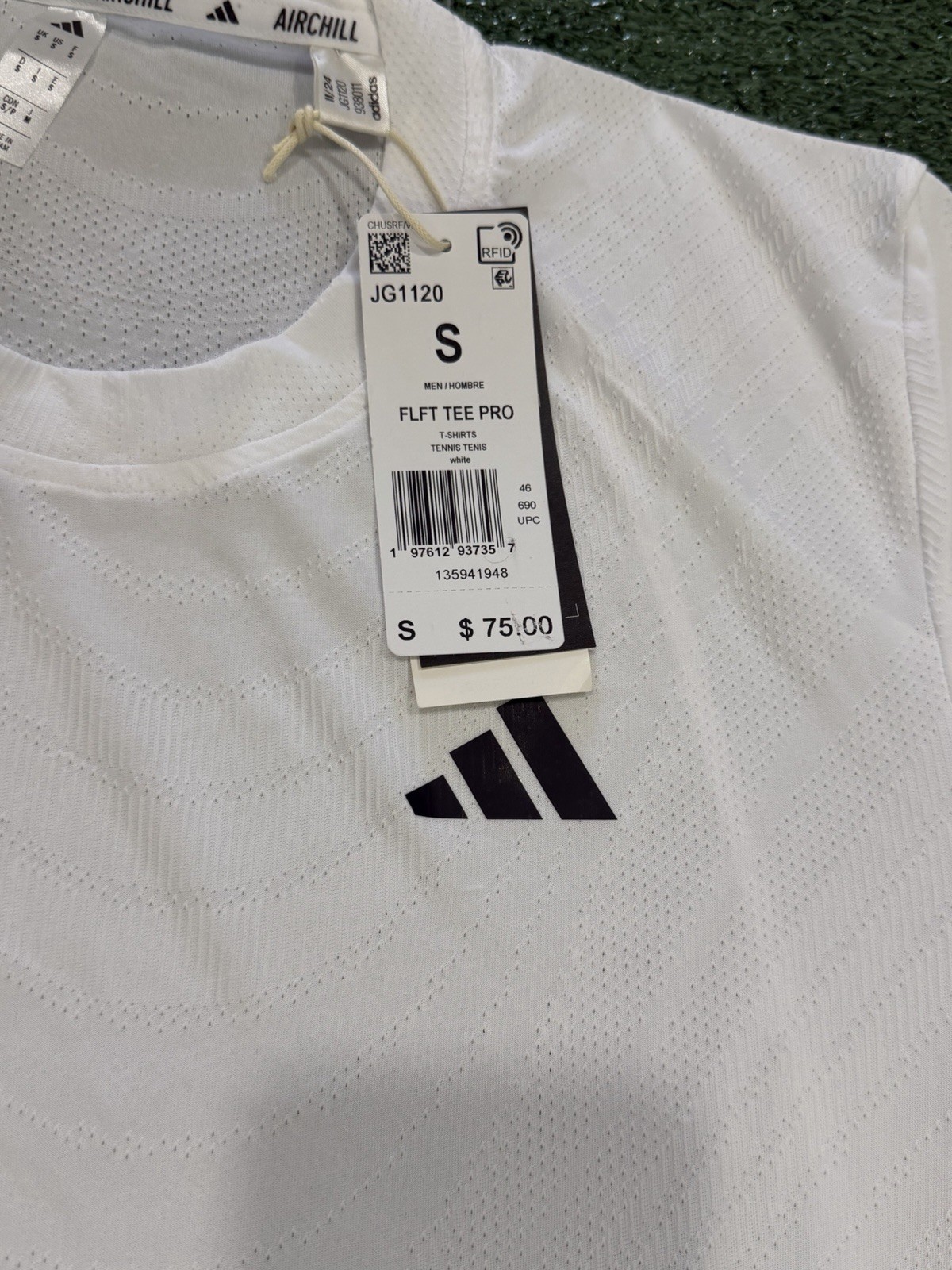 Adidas Tennis Pro Climacool+ FreeLift Tee JG1120 Size Small gallery