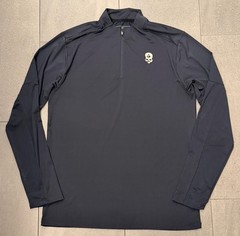 Zero Foxtrot Quarter Zip Men’s Extra Large Black Pullover Performance Adult