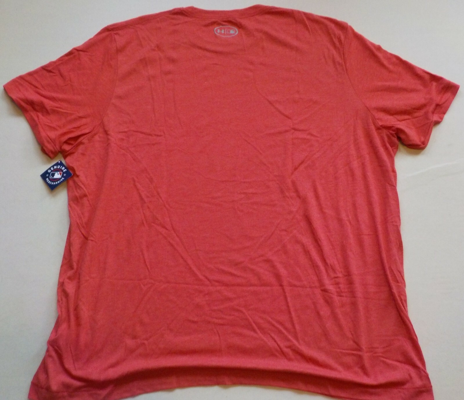 BOSTON RED SOX UNDER ARMOUR T SHIRT BIG MEN'S 4X 5X LOOSE HEATGEAR NWT RED gallery