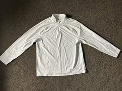 Rhone 1/4 Zip Performance Pullover XL Mens White Quarter Zip Jacket Sweatshirt
