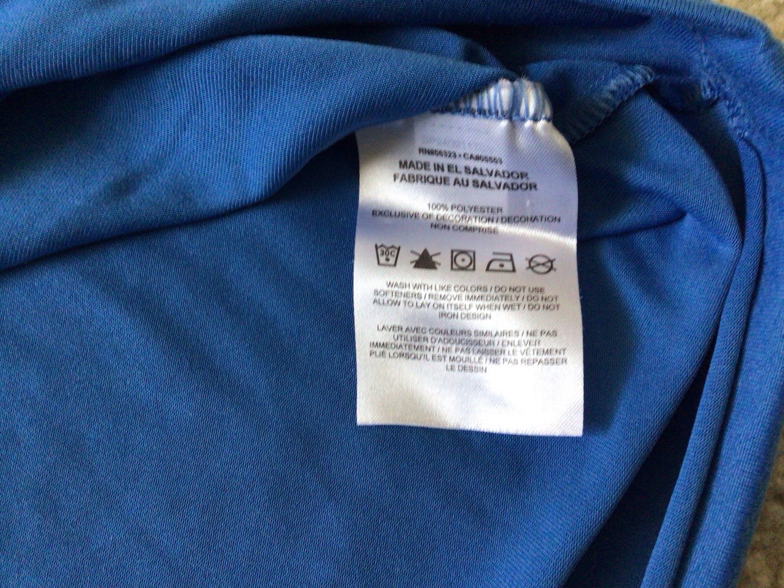 THE NIKE TEE DRI FIT, COLOR ROYAL BLUE, SIZE MEDIUM, NWOT! gallery