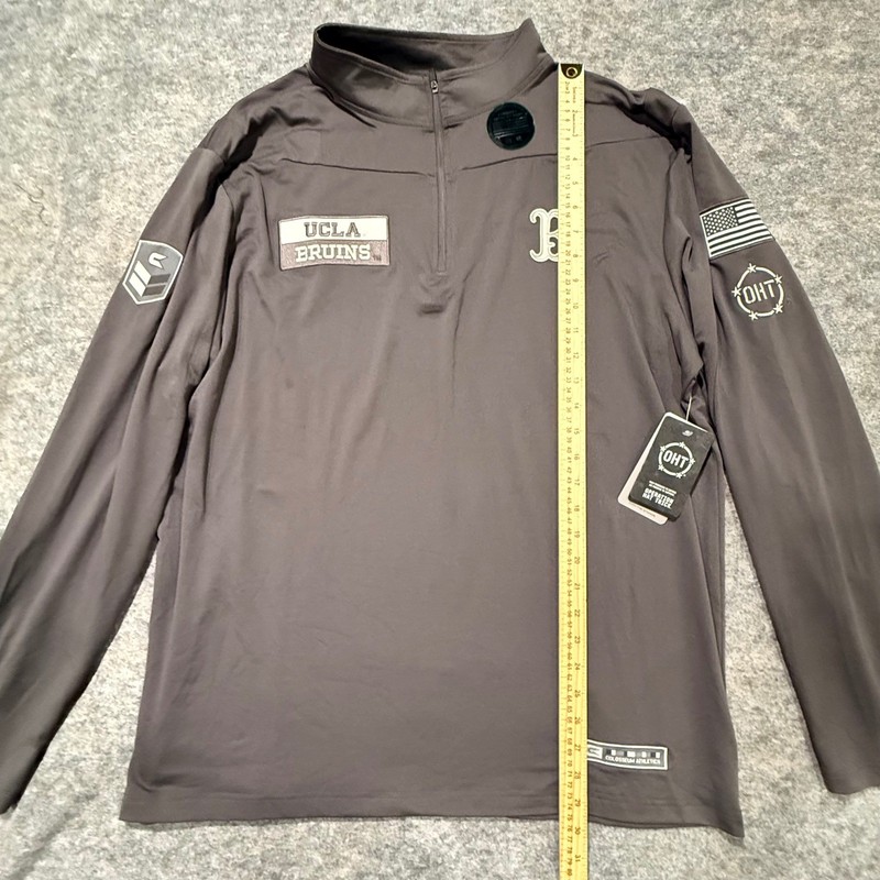 Colosseum UCLA Bruins OHT Military Appreciation Quarter Zip XL NWT NCAA gallery
