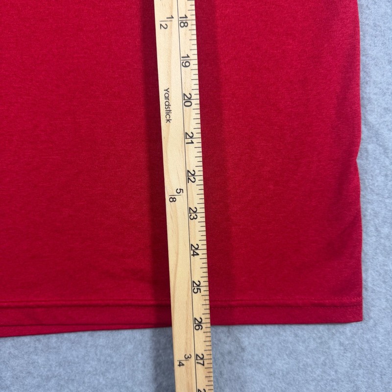 Champion Vapor Powertrain Mens T-Shirt M Red Athletic Short Sleeve Polyester gallery