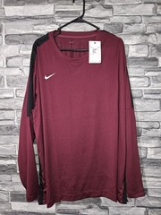 NWT 2XL NIKE Dri-Fit LS Basketball Shirt Crew Neck DC3251-669 Maroon