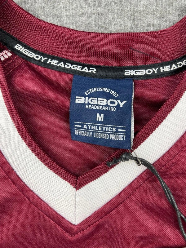 Big Boy Headgear Maroon Tigers Jersey Size Medium NEW gallery