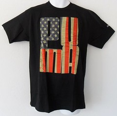NWT~Puma FLAG T-Shirt USA Stars & Stripe Graphic Clubing gym Casual Top~Men sz M
