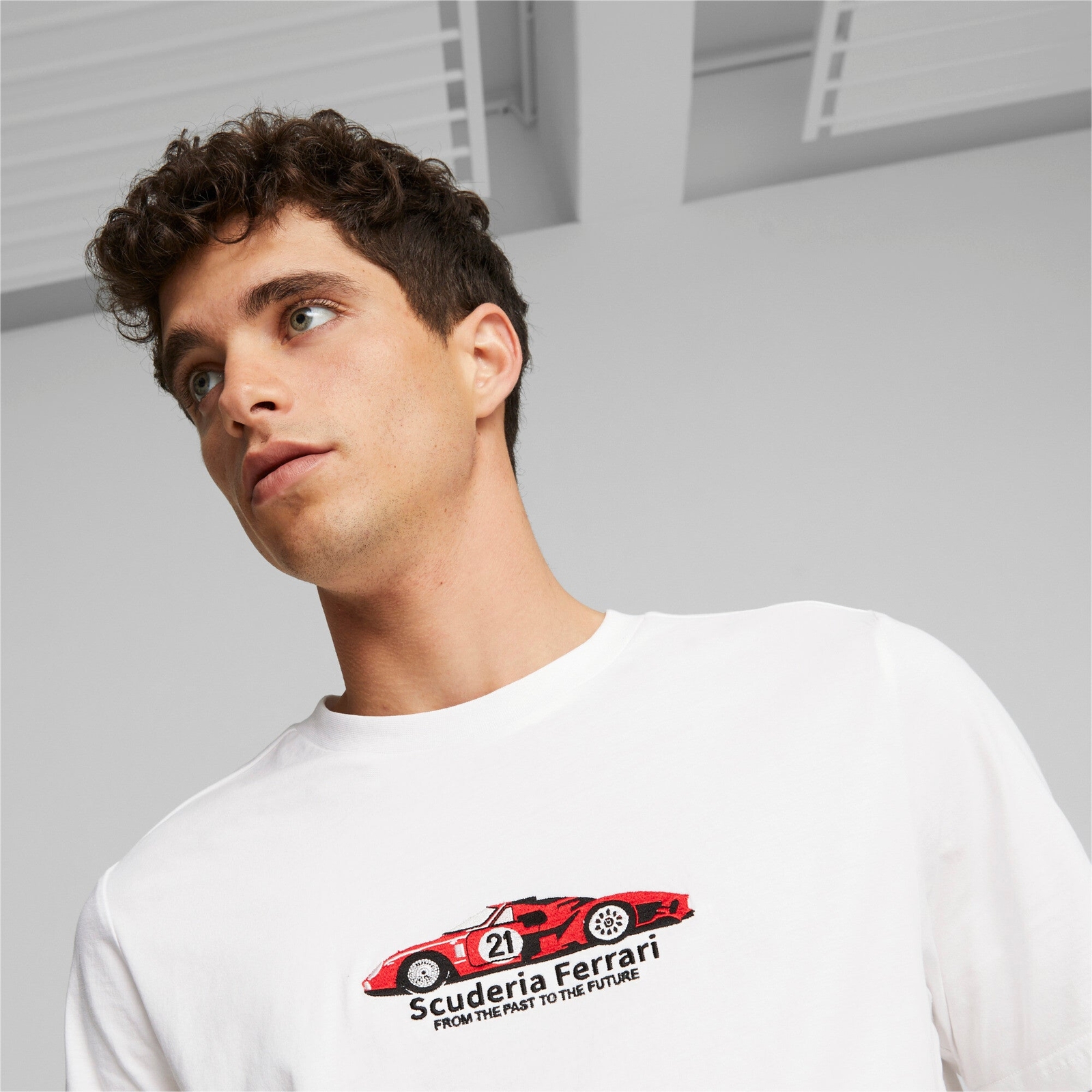 [620947-03] Mens PUMA FERRARI RACE GRAPHIC TEE 1 gallery