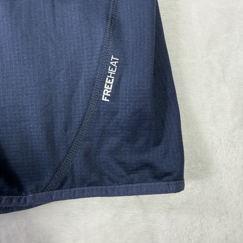 Eddie Bauer Pullover First Ascent Men’s 2XL Blue 1/4 Zip FreeHeat Waffle Knit gallery