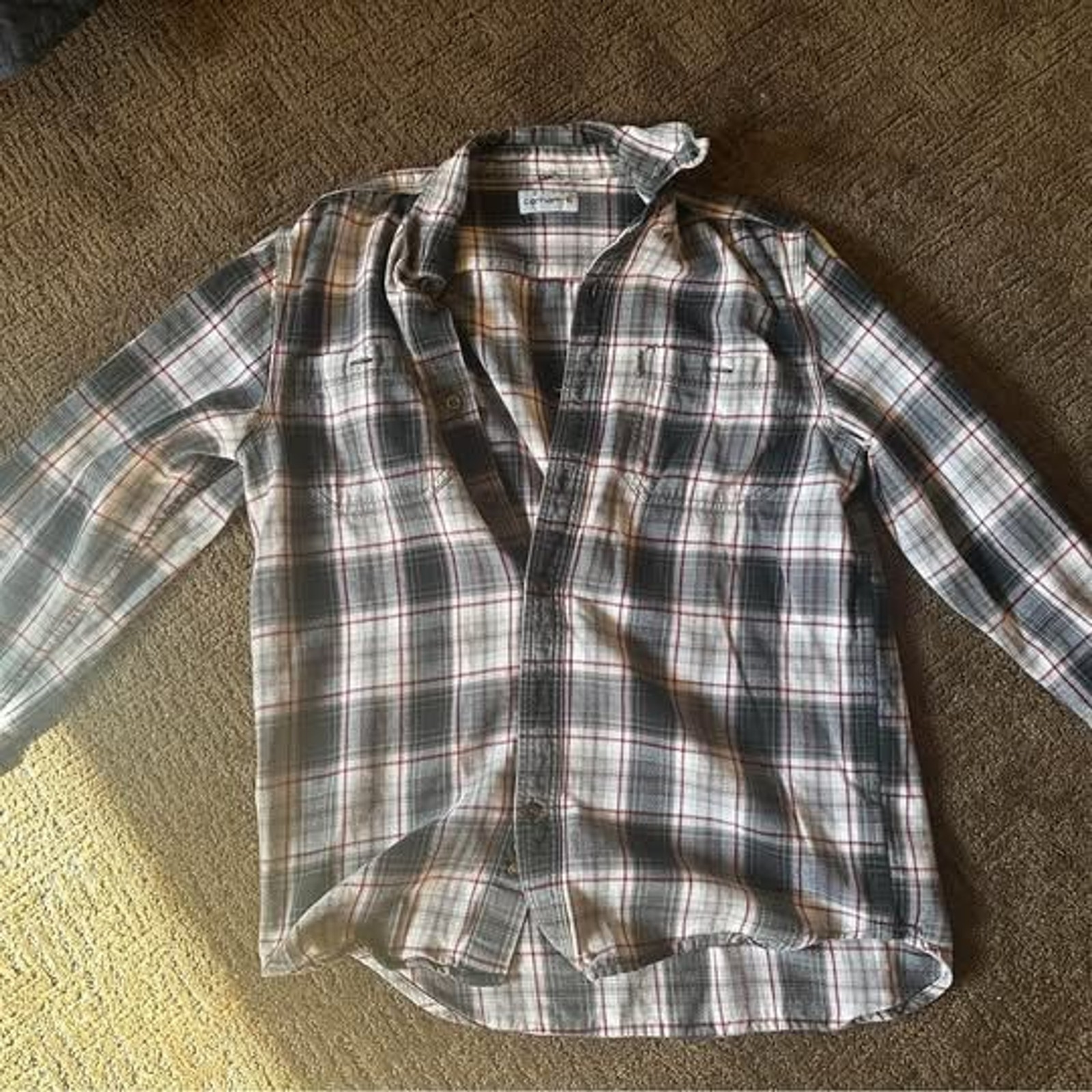 Carhartt Heavyweight Plaid Flannel Button-Down gallery