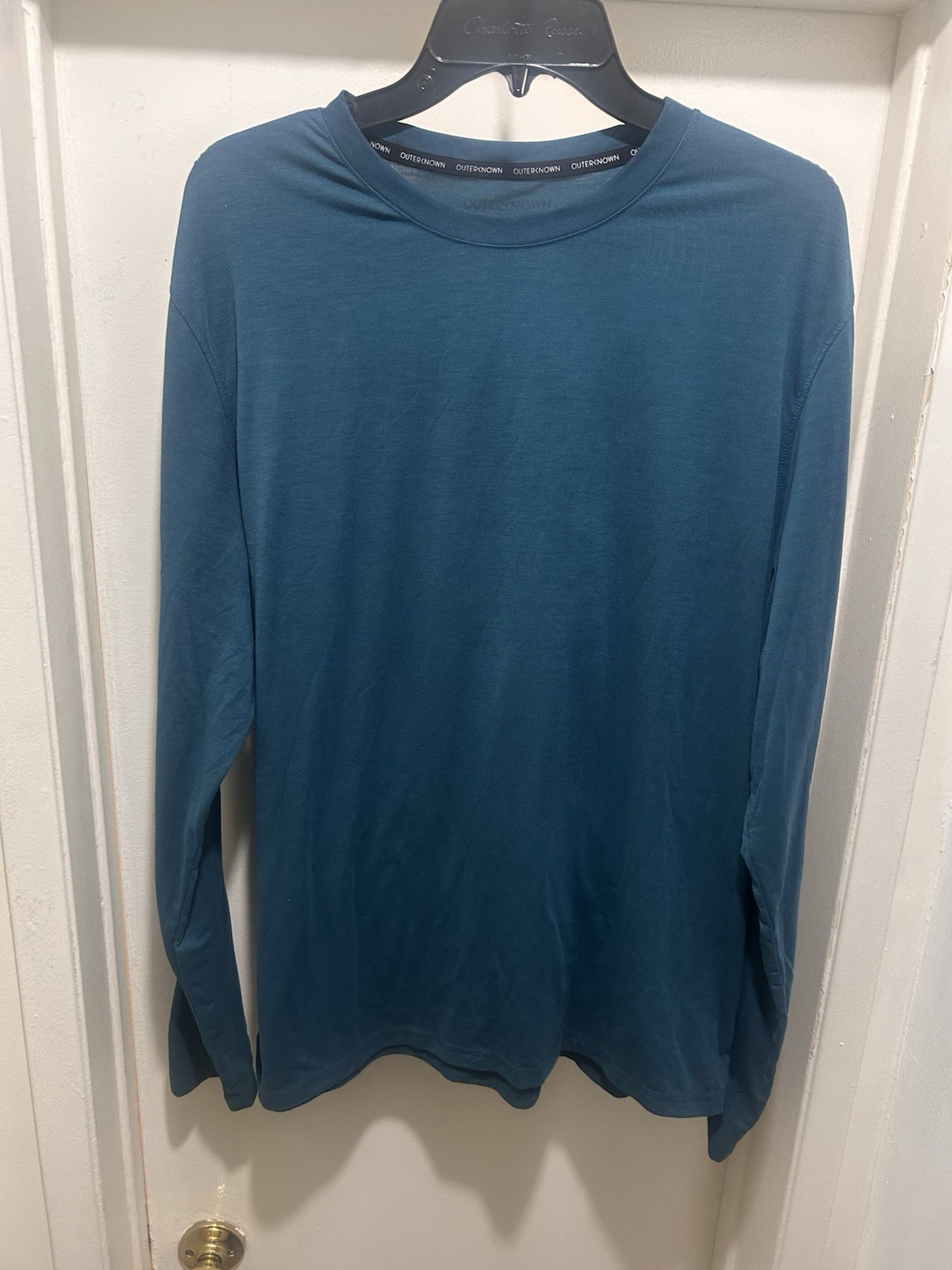 Outerknown Active Long Sleeve Shirt Mens XL Teal Crew Base Layer Outdoor Gorp gallery