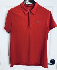 Nike Roger Federer RF 2010 Indian Wells Haiti Tennis Polo Shirt Large Rafa Nadal
