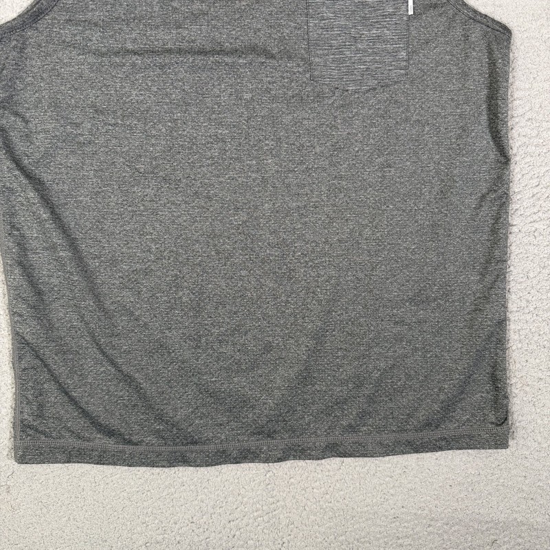 Vuori Shirt Mens Medium Gray Tradewind Performance Stretch Gym Workout Crossfit gallery