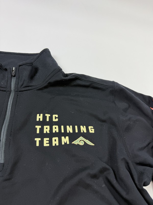 Nike Pullover Mens Medium Black Dri-Fir 1/4 Zip HTC Training Team Running Top gallery