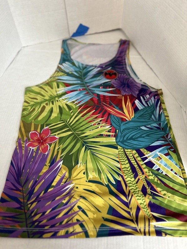 Bacardi pride tank top tropical size small gallery