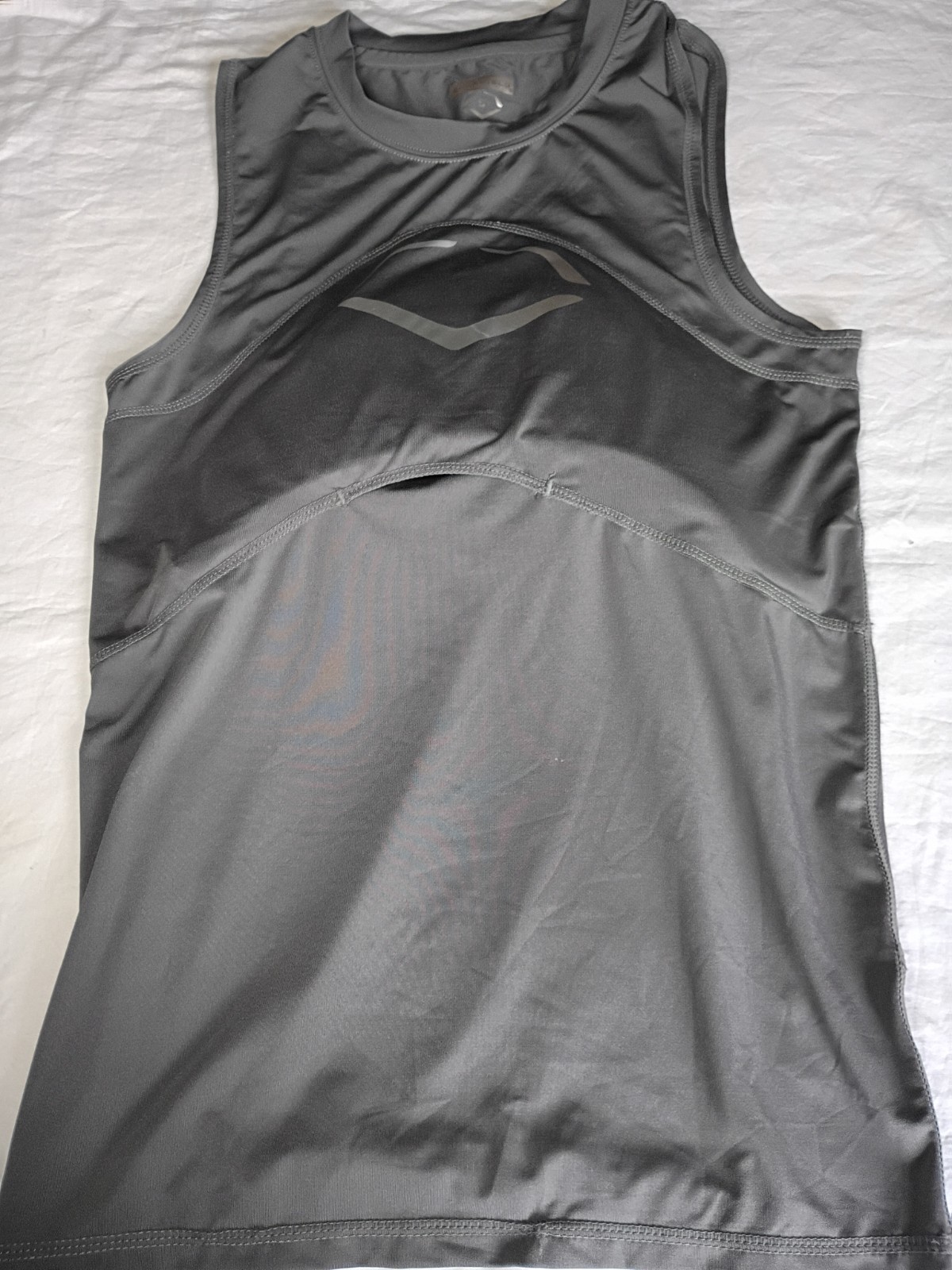 EvoShield Chest Guard Sleeveless Performance Tank Top Gray Charcoal RN123783 gallery