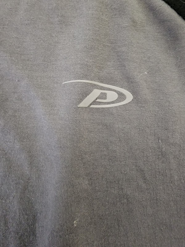 Pro Player Undefeated Mens Size Large Gray Black Short Sleeve Activewear gallery