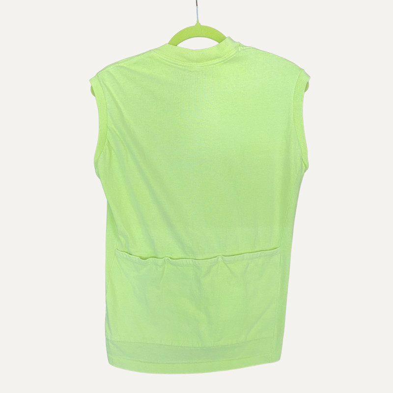 Vintage Trek cycling neon bike top size small / medium made in USA gallery