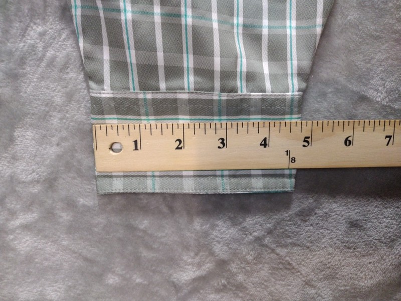 Habit Button Shirt Mens XL SPF 40+ Gray Green Plaid Long Sleeve Fishing Outdoor gallery