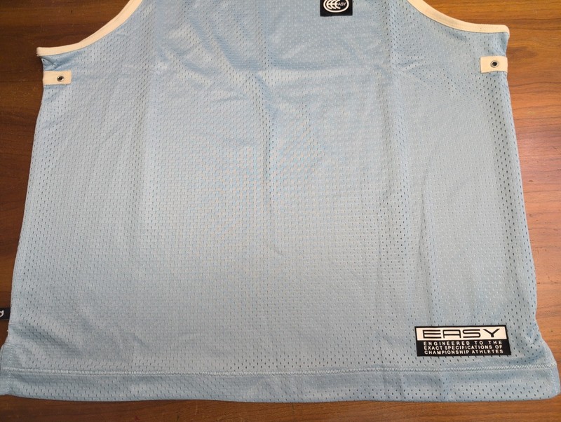 NIKE Dri-FIT Kevin Durant Easy Tank Top Jersey Mens L Baby Blue Warm Up Shirt gallery