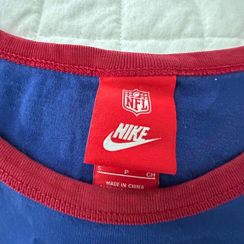 New York Giants Tank Top Mens Small Blue Logo Helmet Graphic Football Nike gallery