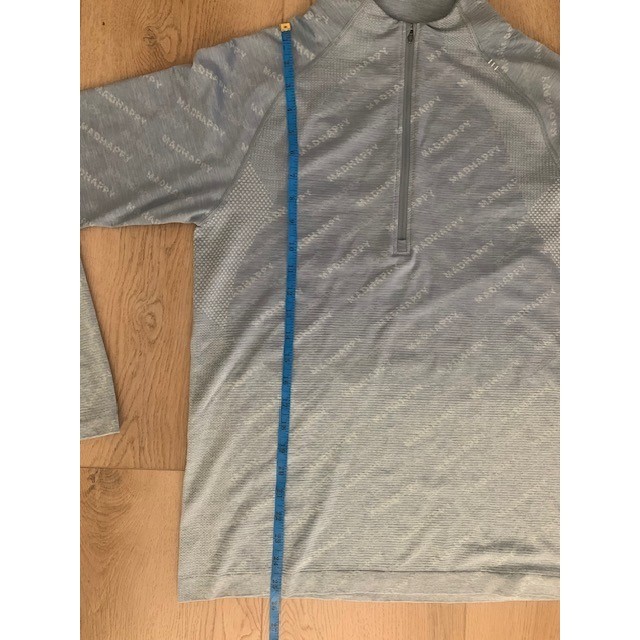 Lululemon x Madhappy Metal Vent Tech Half Zip 2.0 Chambray Elixir Mens Small gallery