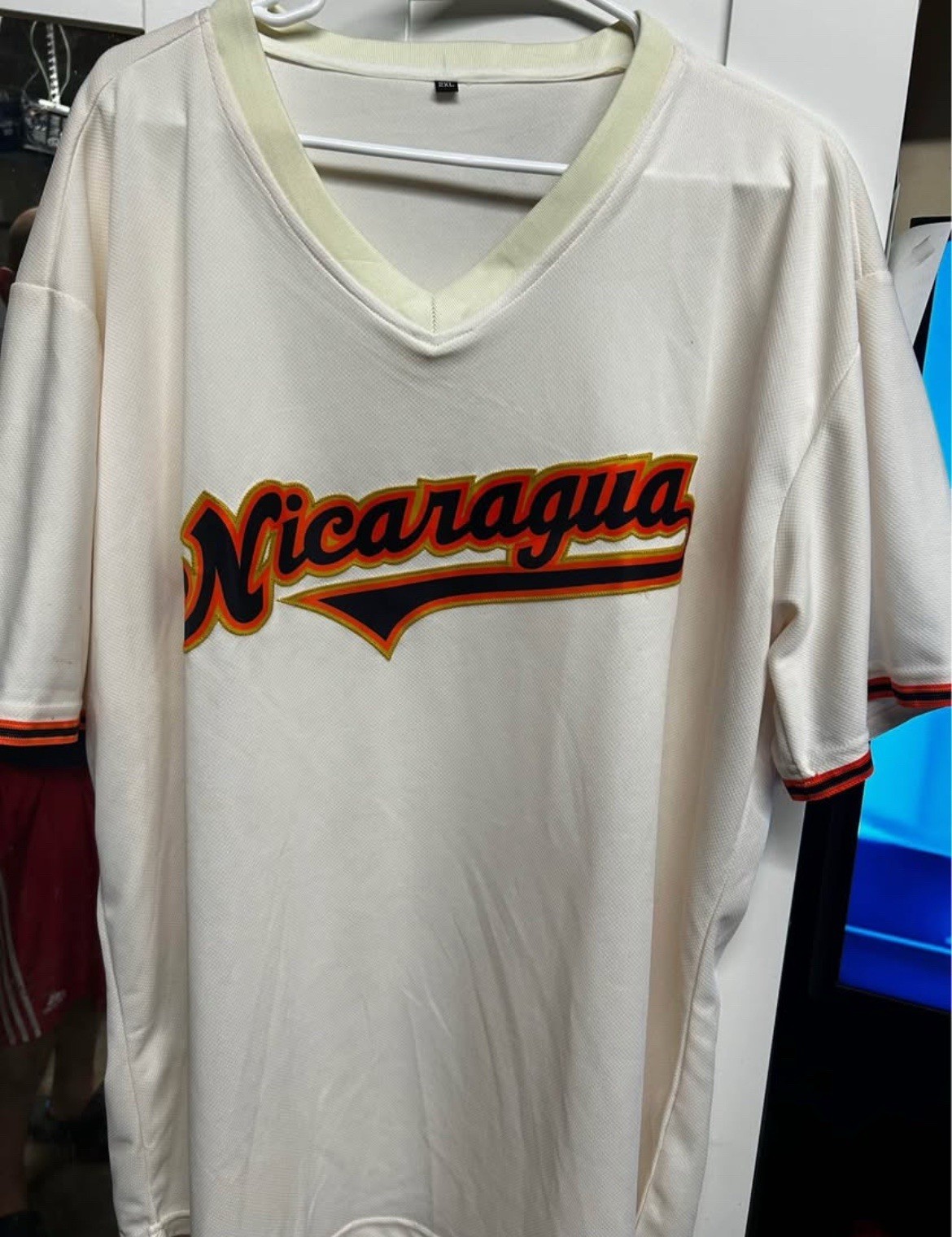 Men’s Custom Nicaragua Pull Over Jersey Size 2XL gallery