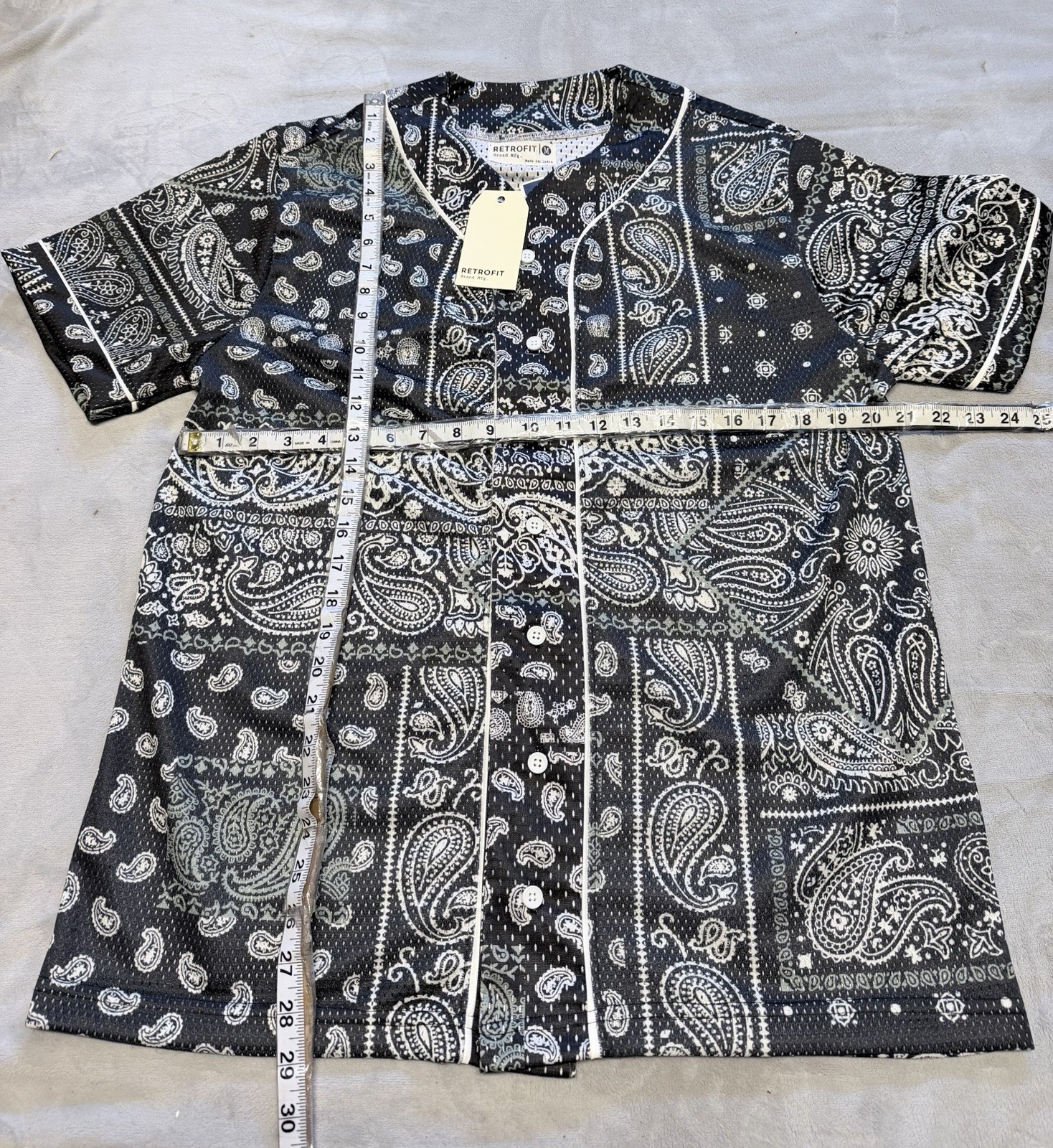Retrofit Jersey Bottom Up ,size Medium ,men gallery